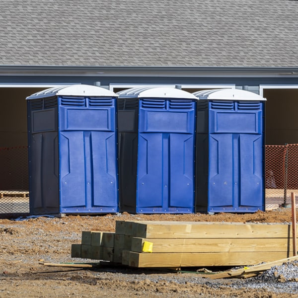 are there any additional fees associated with portable restroom delivery and pickup in Marvin South Dakota
